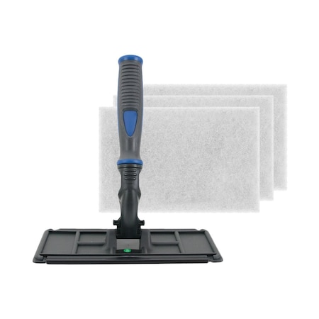 Steveo Products SteveO's Techno Pad Kit Blue  White Scrub Pad 009-09-193